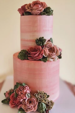 Buttercream Floral Cake